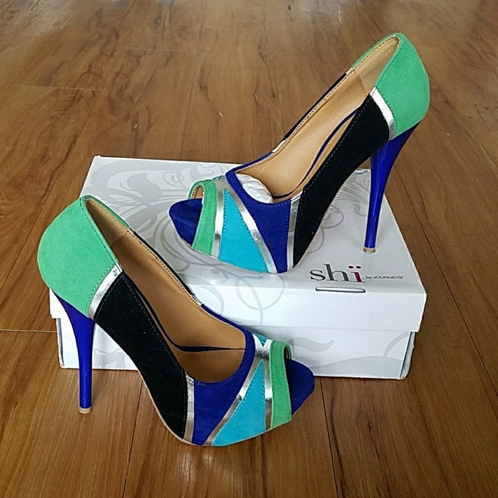 7.5M Shi Open Toe Heels